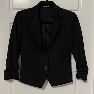 Express 3/4 sleeve Black Jacket